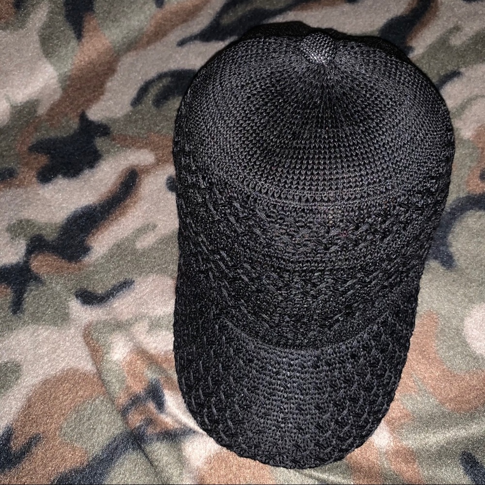 Crochet & lace baseball cap